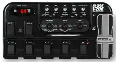 Line6 Floor POD Plus Multi-effects Processor, courtesy Line6.com