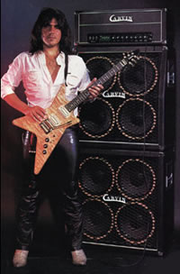 Craig Chaquico with Carvin amplifier and guitar, courtesy of CarvinMuseum.com