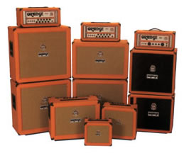Orange Guitar Amps - stacks and combos