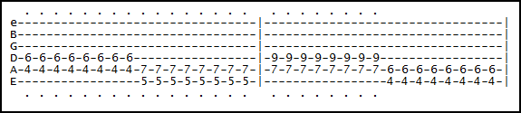 Guitar Tabs Progressions