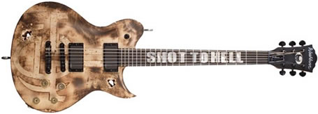 Washburn Shot To Hell Custom Guitar, courtesy Washburn.com